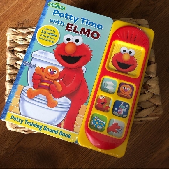 Seasame Street Potty Time with Elmo: Potty Training Sound Book - Picture 1 of 2